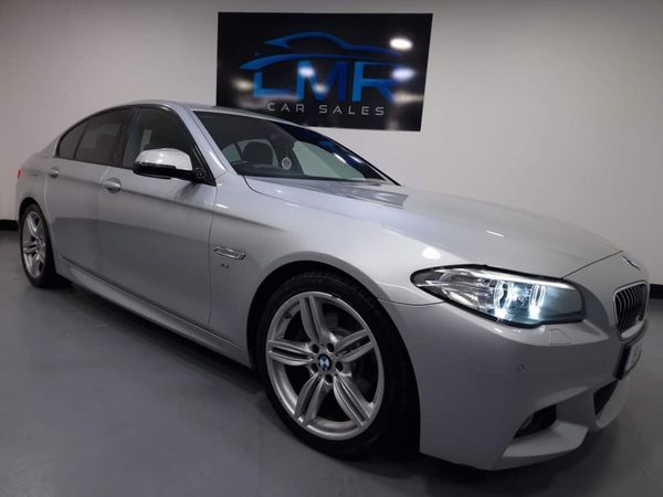 BMW 5-Series Saloon, Diesel, 2015, Silver