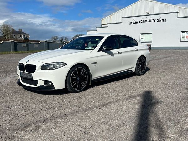 BMW 5-Series Saloon, Diesel, 2014, White