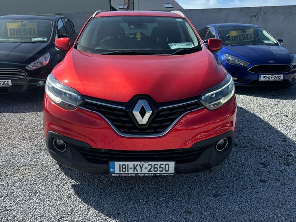Renault Kadjar SUV, Diesel, 2018, Red
