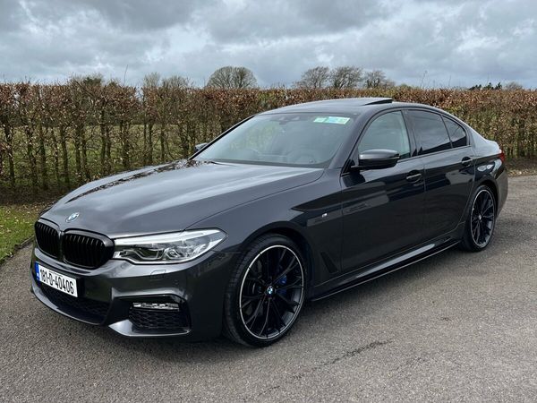 BMW 5-Series Saloon, Diesel, 2018, Grey