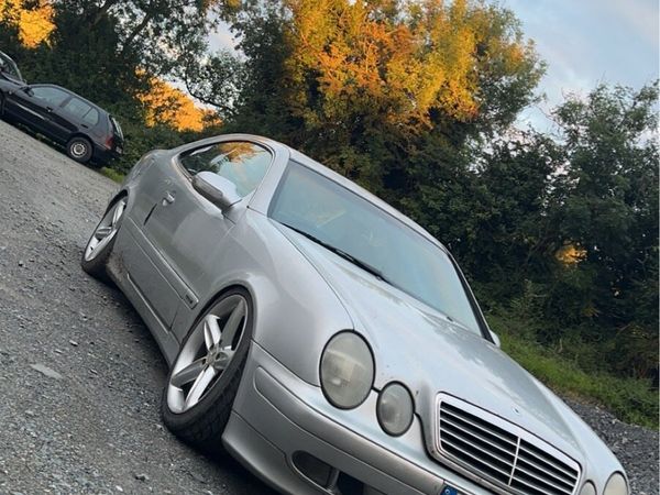 Mercedes-Benz CLK-Class Coupe, Petrol, 2000, Silver