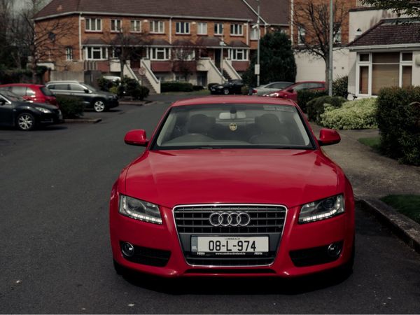 Audi A5 Coupe, Petrol, 2008, Red