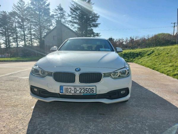 BMW 3-Series Saloon, Diesel, 2018, White