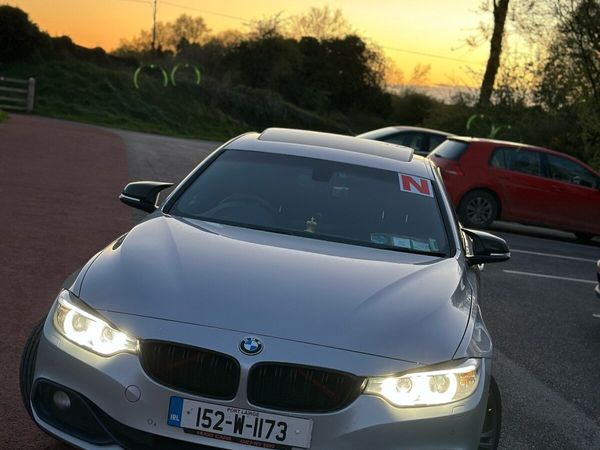 BMW 4-Series Coupe, Diesel, 2015, Silver