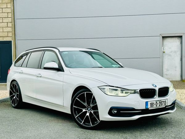 BMW 3-Series Estate, Diesel, 2018, White