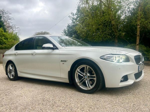 BMW 5-Series Saloon, Diesel, 2016, White