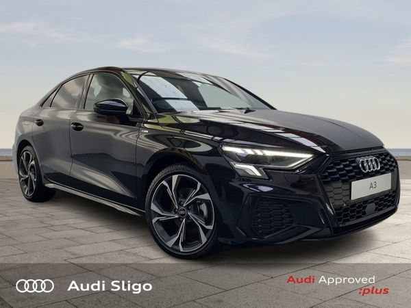 Audi A3 Saloon, Petrol, 2024, Black