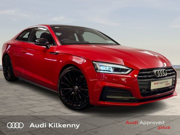 Audi A5 Coupe, Diesel, 2019, Red