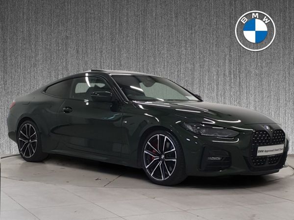 BMW 4-Series Coupe, Diesel, 2021, Green