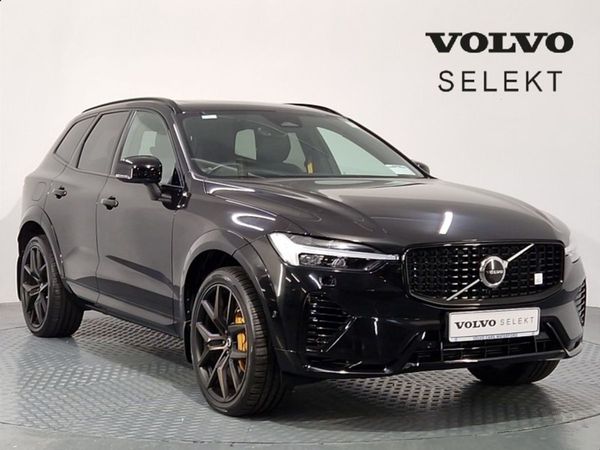 Volvo XC60 SUV, Petrol Plug-in Hybrid, 2022, Black