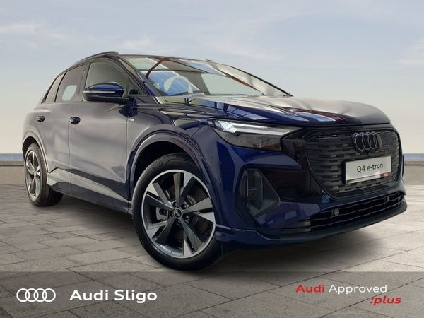 Audi Q4 e-tron SUV, Electric, 2024, Blue