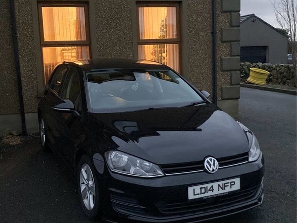 Volkswagen Golf Hatchback, Diesel, 2014, Black