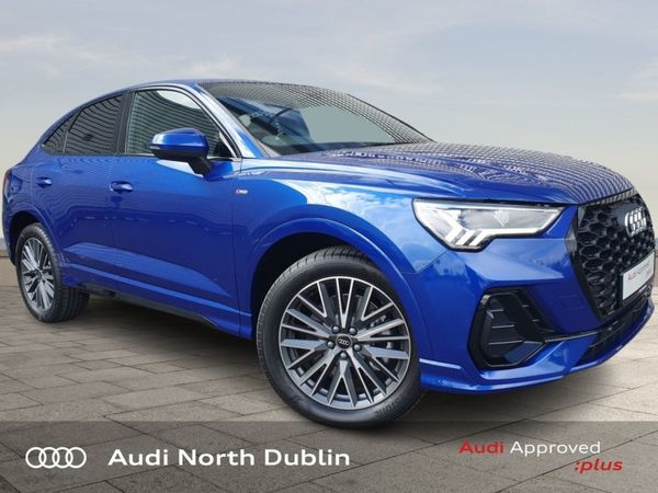 Audi Q3 SUV, Petrol Plug-in Hybrid, 2024, Blue
