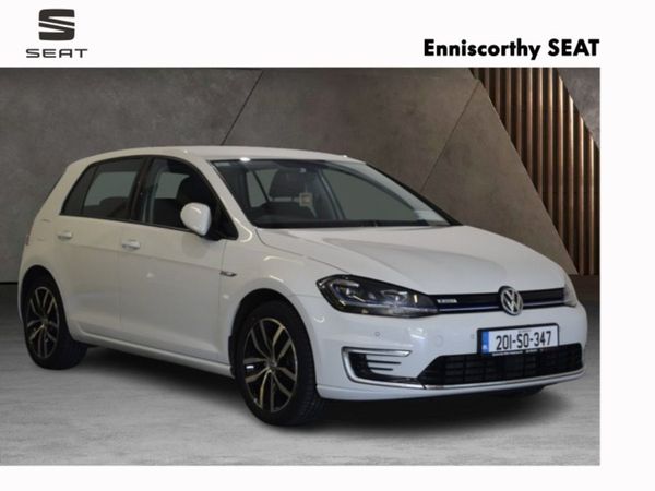 Volkswagen e-Golf Hatchback, Electric, 2020, White