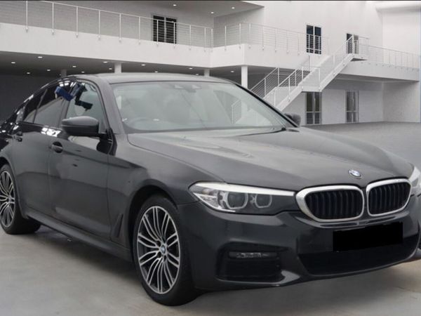 BMW 5-Series Saloon, Petrol Hybrid, 2019, Grey