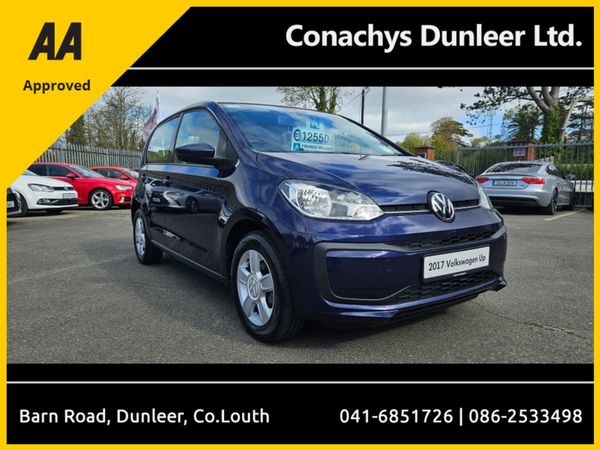 Volkswagen Up! Hatchback, Petrol, 2017, Blue