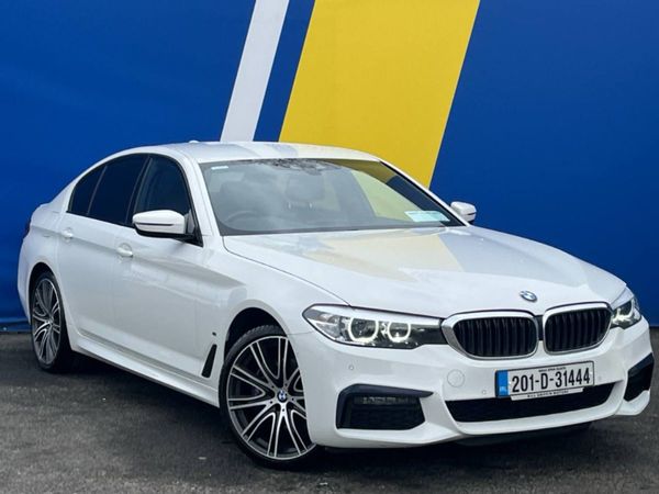 BMW 5-Series Saloon, Hybrid, 2020, White
