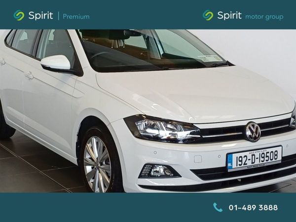 Volkswagen Polo Hatchback, Petrol, 2019, White