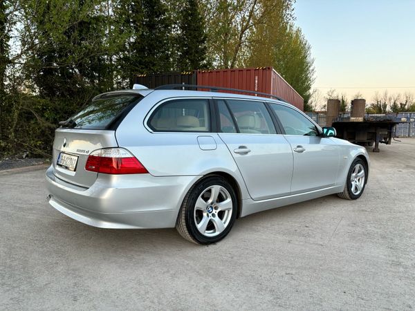BMW 5-Series Estate, Diesel, 2008, Silver