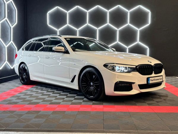 BMW 5-Series Estate, Diesel, 2019, White