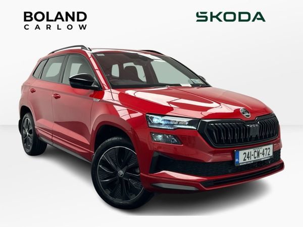 Skoda Karoq SUV, Diesel, 2024, Red