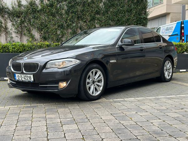 BMW 5-Series Saloon, Diesel, 2012, Grey
