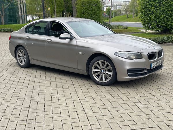 BMW 5-Series Saloon, Diesel, 2013, Silver