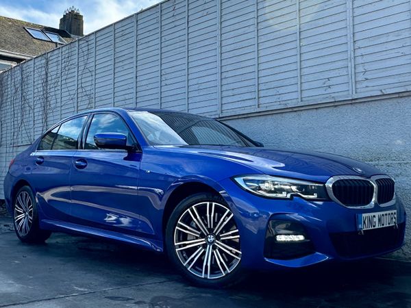 BMW 3-Series Saloon, Petrol Hybrid, 2021, Blue