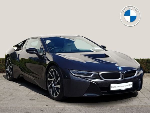 BMW i8 Coupe, Petrol Plug-in Hybrid, 2016, Grey