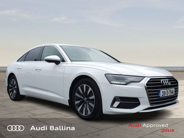 Audi A6 Saloon, Diesel, 2020, White
