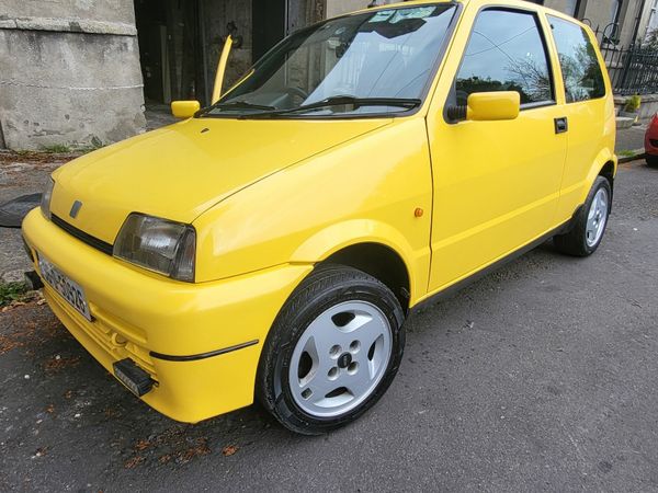 Fiat Cinquecento Hatchback, Petrol, 1996, Yellow