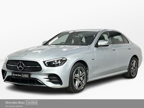 Mercedes-Benz E-Class Saloon, Petrol Plug-in Hybrid, 2021, Silver