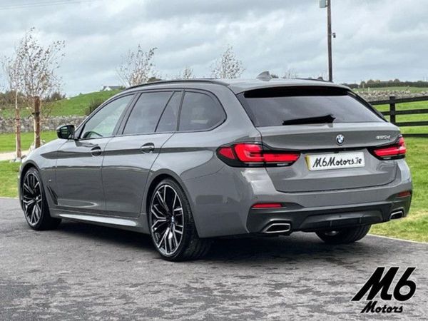 BMW 5-Series Estate, Diesel, 2021, Grey