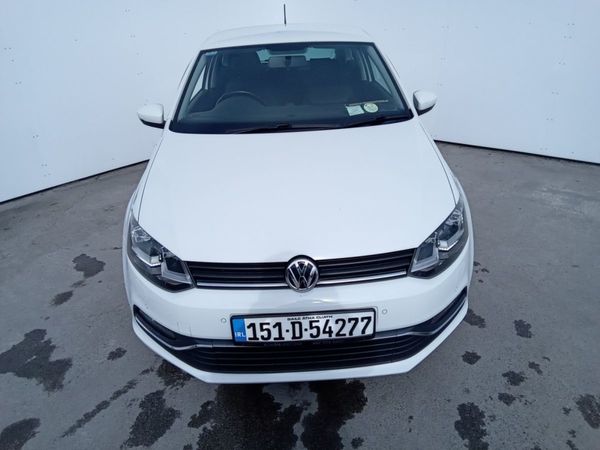 Volkswagen Polo Hatchback, Petrol, 2015, White