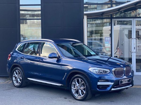 BMW X3 Estate, Petrol Plug-in Hybrid, 2021, Blue