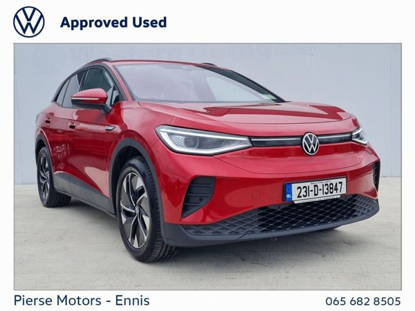 Volkswagen ID.4 SUV, Electric, 2023, Red