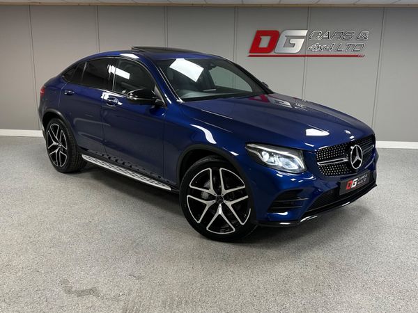 Mercedes-Benz GLC-Class Coupe, Diesel, 2017, Blue