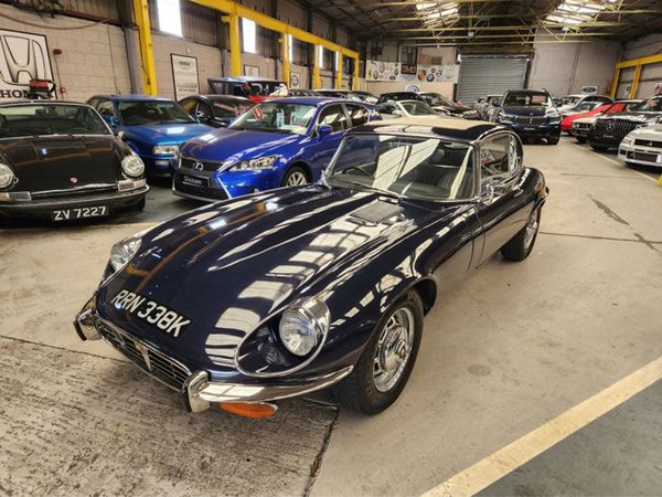 Jaguar E-Type Coupe, Petrol, 1972, Blue