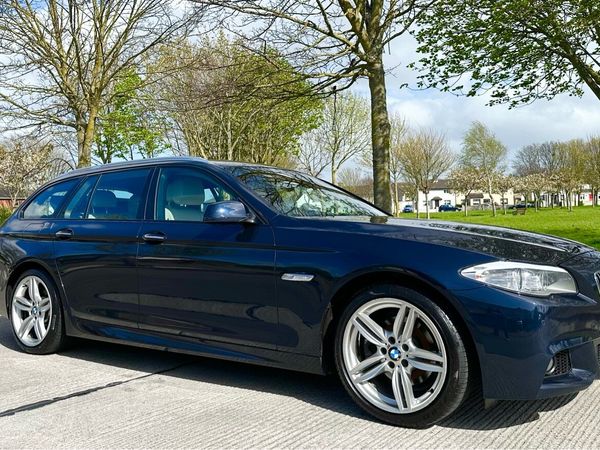 BMW 5-Series Estate, Diesel, 2011, Blue