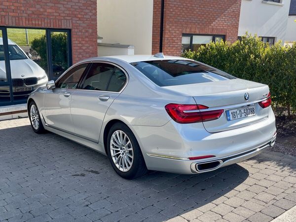 BMW 7-Series Saloon, Diesel, 2018, Silver