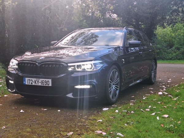 BMW 5-Series Estate, Diesel, 2017, Black