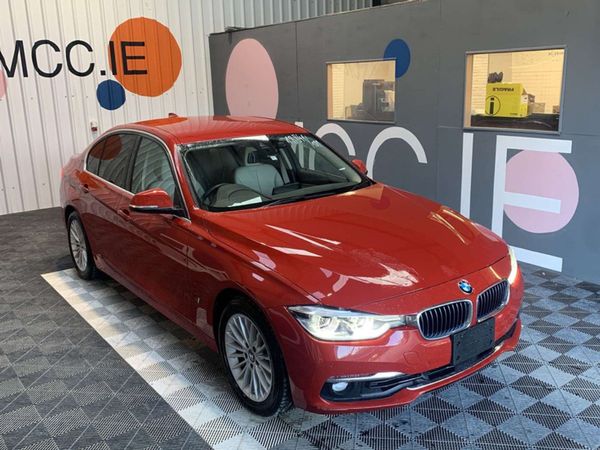 BMW 3-Series Saloon, Hybrid, 2018, Red