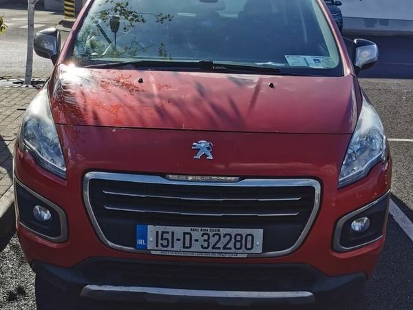Peugeot 3008 SUV, Diesel, 2015, Red