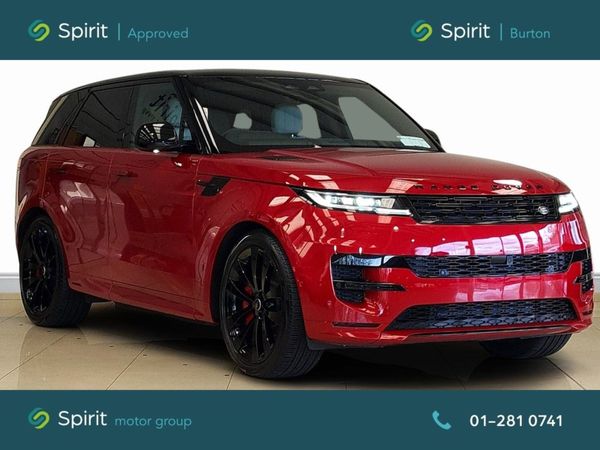 Land Rover Range Rover Sport SUV, Petrol Hybrid, 2023, Red