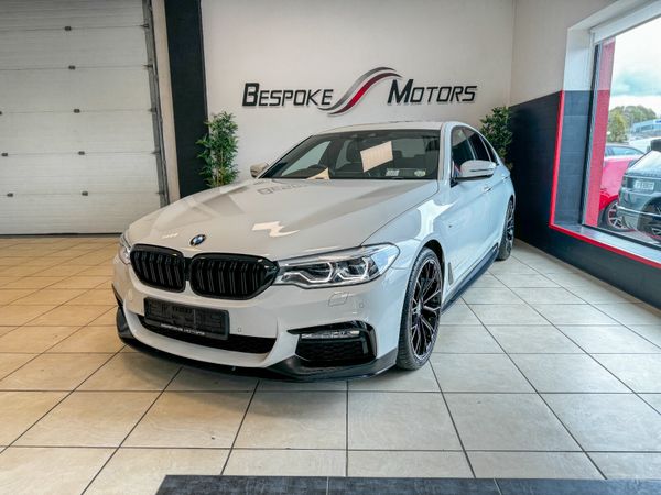 BMW 5-Series Saloon, Diesel, 2017, White