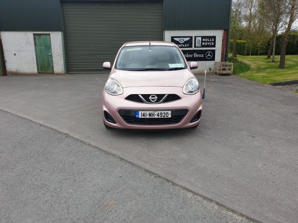 Nissan March Hatchback, Petrol, 2014, Pink