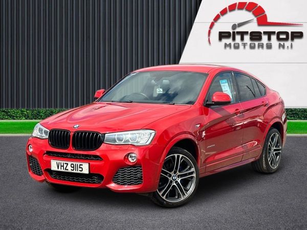 BMW X4 Coupe, Diesel, 2015, Red
