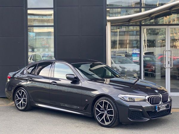 BMW 5-Series Saloon, Hybrid, 2022, Grey
