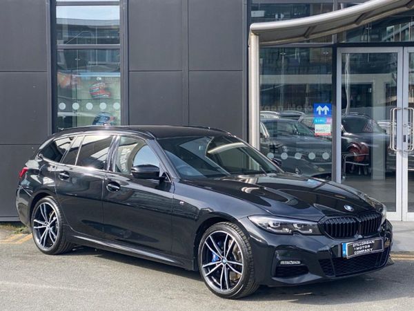 BMW 3-Series Estate, Hybrid, 2021, Black