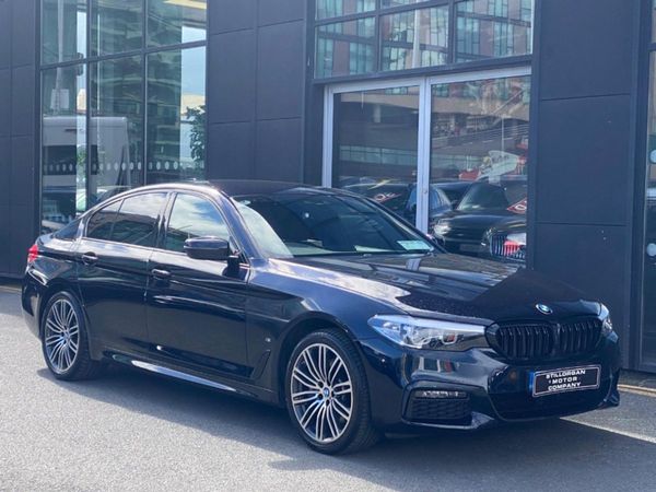 BMW 5-Series Saloon, Hybrid, 2020, Black